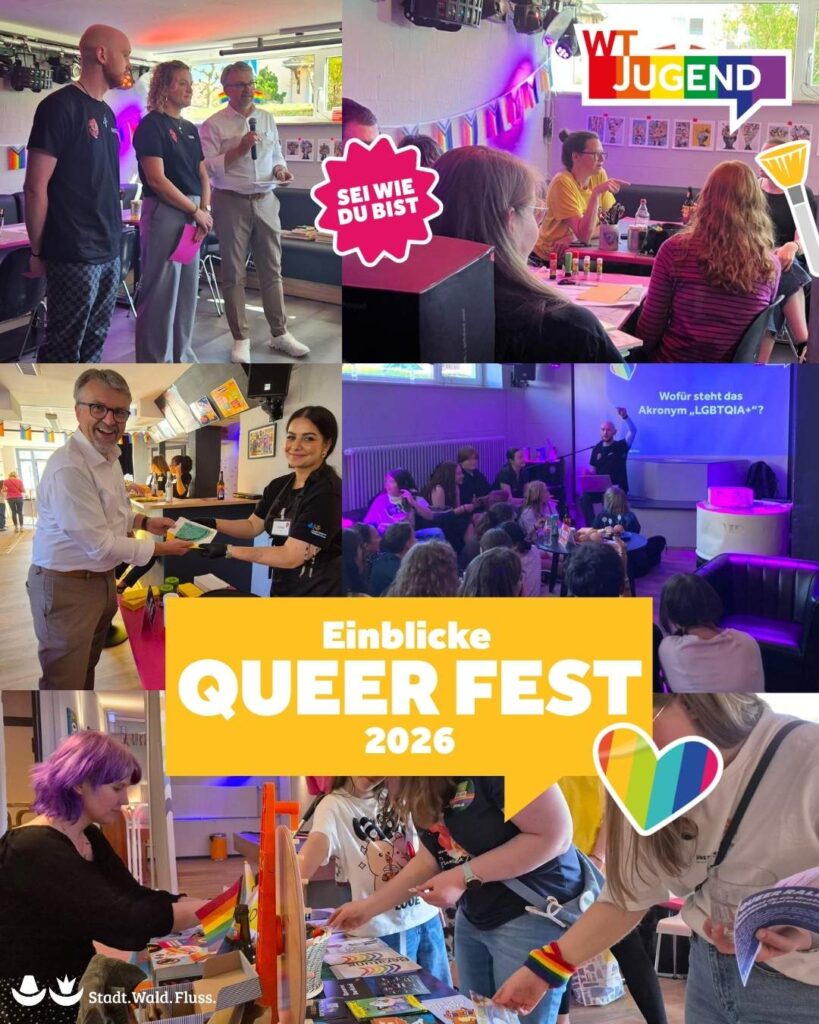 Jugendliche bei einer Gruppenaktivität im Jugendzentrum